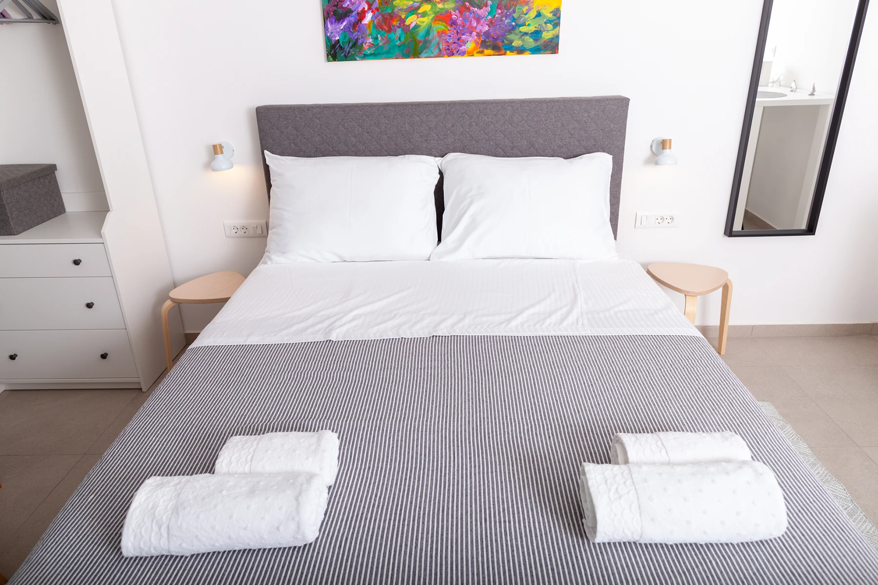 Udoban francuski ležaj u studiju, apartman Box Split