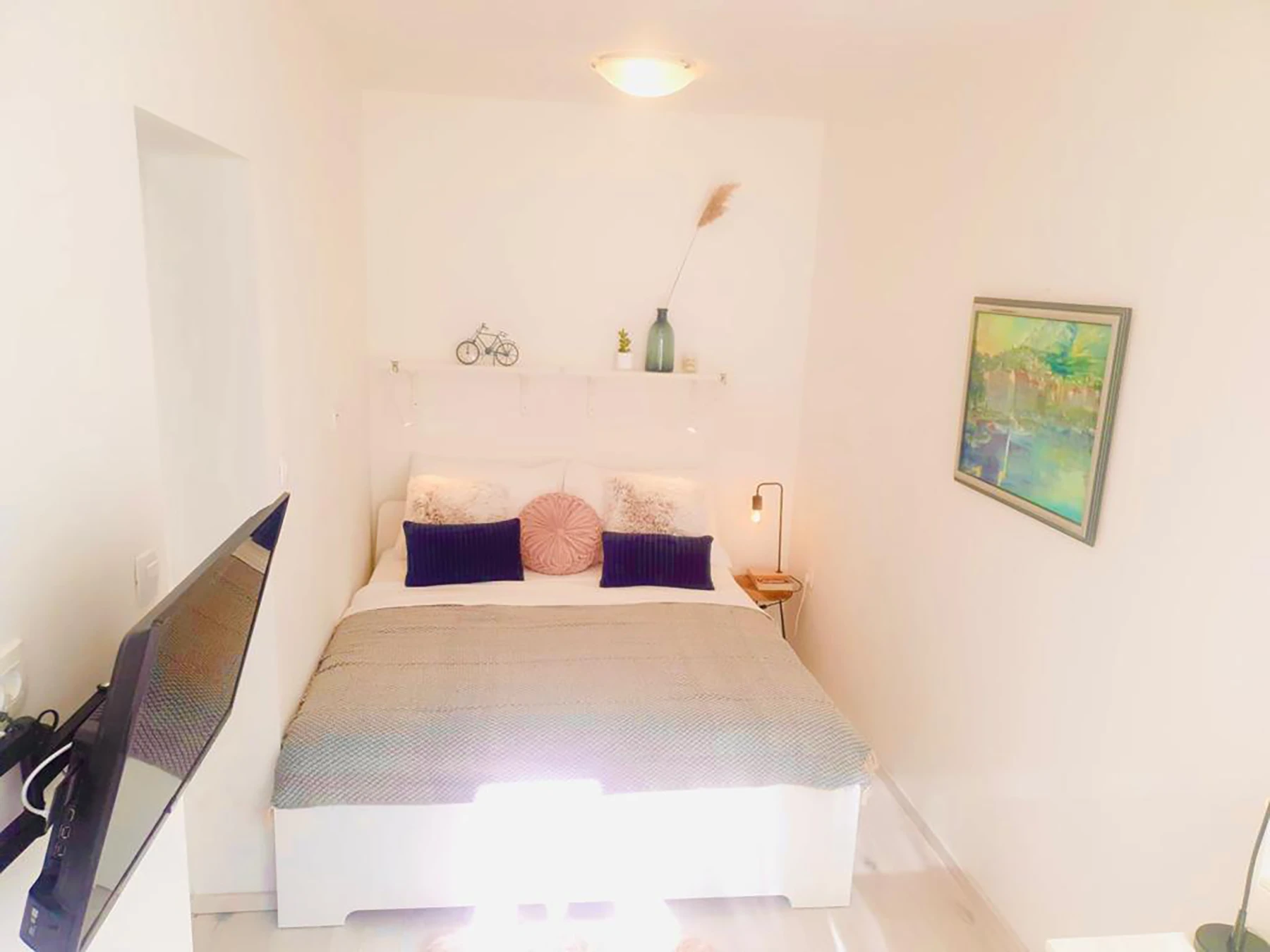 Spavaća soba s francuskim ležajem, apartman Koko & Friends Split